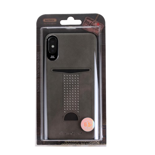 Чехол силиконовый Remax RM-1668 для iPhone XR, серый
