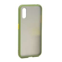 Накладка задняя без бренда для HUAWEI Y6P, SHELL, цвет: хакки
