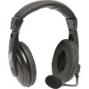 Наушники Defender 750 Gryphon, черные, Jack 3.5мм, 2.0 м