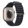 Ремешок для умных часов APPLE Watch 42/44/45/49mm HOCO, WA12 Original, силикон, цвет: тёмный, синий