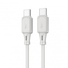 Кабель Type-C - USB HOCO X101 Assistant, 1.0м, 3,0А, цвет: серый