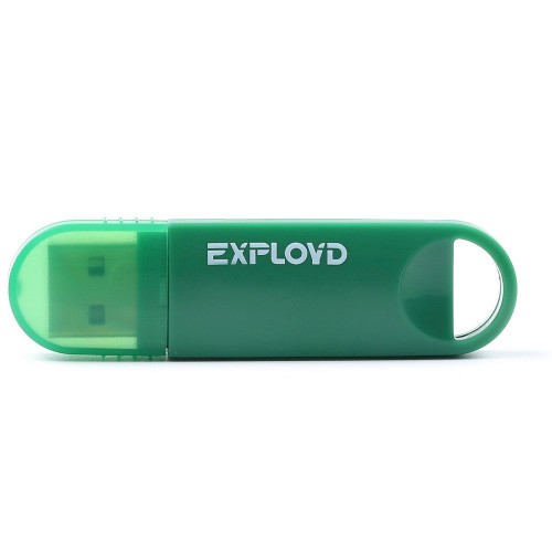 Флеш-накопитель 8Gb Exployd 570, USB 2.0, пластик, зелёный