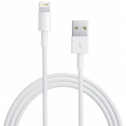 Кабель USB - 8 pin APPLE  А1480, 1.0м, цвет: белый (MXLY2ZE/FA)