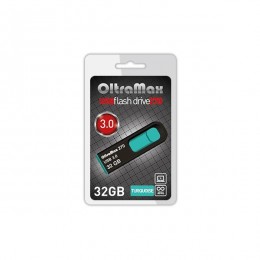 Флеш-накопитель 32Gb OltraMax 270, USB 3.0, пластик, бирюзовый