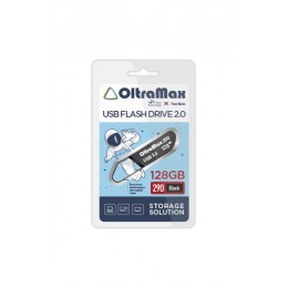 Флеш-накопитель 128Gb OltraMax 290, USB 2.0, пластик, чёрный