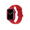 Ремешок для умных часов APPLE Watch 42/44/45/49mm HOCO, WA08 Flexible, силикон, цвет: красный