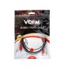 Кабель 2xRCA(m) - 2xRCA(m) VCOM TAV7158M, 1.5м, цвет: чёрный