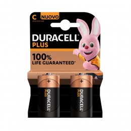 Батарейка C Duracell LR14-2BL Plus, (2/20/6440), (арт.5000394141827)