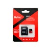 Карта памяти microSD 16Gb Netac, Extreme Pro, Class10 UHS-I U1 V10, 100MB/s, с адаптером