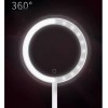 Зеркало настольное XIAOMI, DOCO Daylight Mirror, HZJ001, цвет: белый