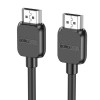 Кабель HDMI - HDMI Borofone BUS02 Vivido, 1.0м, 4k HD, 60Гц, цвет: чёрный