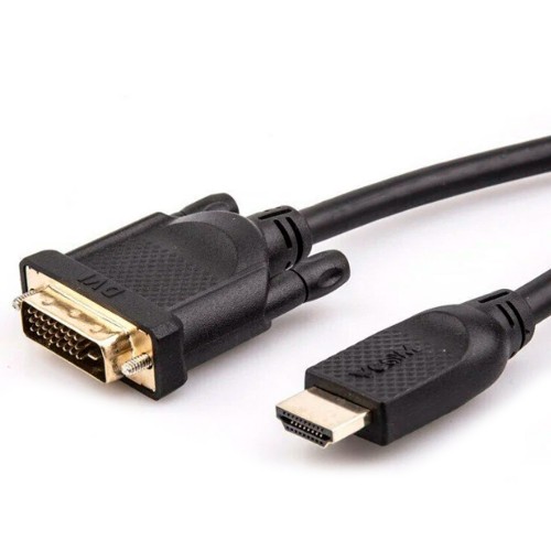 Кабель HDMI(m) - DVI(m) VCOM CG484GD, 5.0м, 1080p, 60Гц, цвет: чёрный