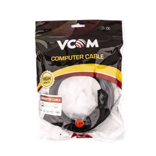 Кабель HDMI(m) - DVI(m) VCOM CG484GD, 1.8м, 1080p, 60Гц, цвет: чёрный