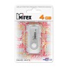 Флеш-накопитель 4Gb Mirex SWIVEL, USB 2.0, металл, белый