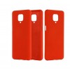 Чехол силиконовый FaisON для XIAOMI Redmi Note 9/ Redmi 10X 4G, №14, Silicone Case, цвет: красный