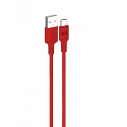 Кабель USB - Type-C Exployd EX-K-1507, 1.0м, 3,0А, цвет: красный