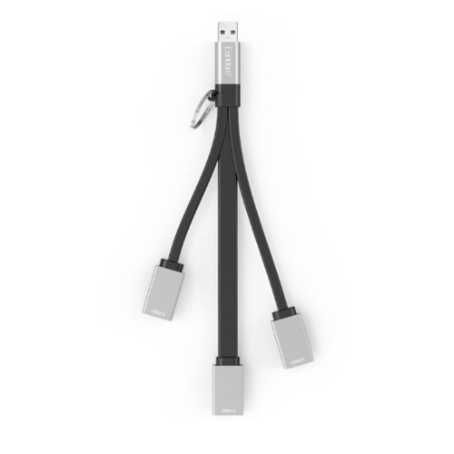 USB-концентратор Earldom ET-HUB15A, 4 гнезда, 4xUSB 2.0, цвет: чёрный