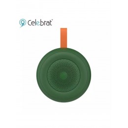 Колонка портативная Celebrat, SP-8, Bluetooth, цвет: зелёный