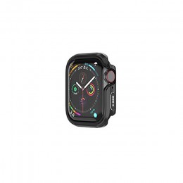 Чехол силиконовый K-Doo для APPLE Watch Series 7 45mm, силикон, метал, цвет: чёрный