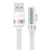 Кабель USB - Type-C Usams US-SJ651, 1.2м, 6.0A, цвет: белый