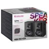 Колонка компьютерная Defender, SPK 270, 2.0, Bluetooth, цвет: чёрный