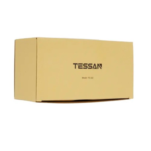 Сетевой фильтр TESSAN TS-322, 3 розетки, 2 USB, серый
