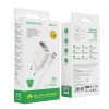 Блок питания Borofone BA58A 2 USB, 2.4A, белый, Type-C
