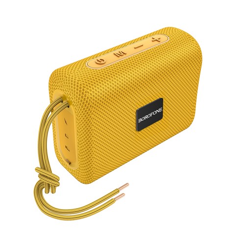 Портативная колонка Borofone BR18 Encourage, Bluetooth, золотая
