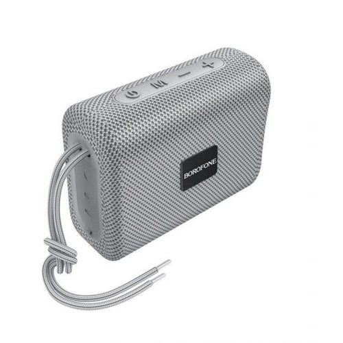 Портативная колонка Borofone BR18 Encourage, Bluetooth, серый

