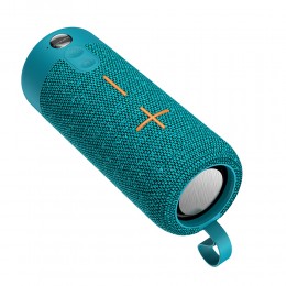 Колонка портативная Borofone, BR19, Euphony, Bluetooth, цвет: бирюзовый
