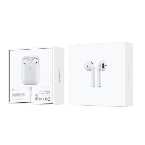 Наушники Borofone BW01 TWS Bluetooth, белые, Original series
