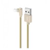 Кабель USB - 8 pin Borofone BX26 Express, 1.0м, 2.4A, цвет: золотой