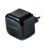 Блок питания сетевой 1 USB, Type-C FaisON C-101, Cube, 3.0A, 20Вт, PD, QC, цвет: чёрный