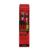 Кабель USB - микро USB Connect CA03, 1.0м, 2.1A, белый
