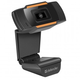 Веб-камера Defender, G-lens, 2579, встроенный микрофон, видеоразрешение 1280 * 720 , USB 2.0, цвет: чёрный
