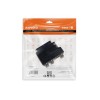 Адаптер SCART - 3xRCA, S-Video(f) Exployd EASY EX-AD-1414, цвет: чёрный