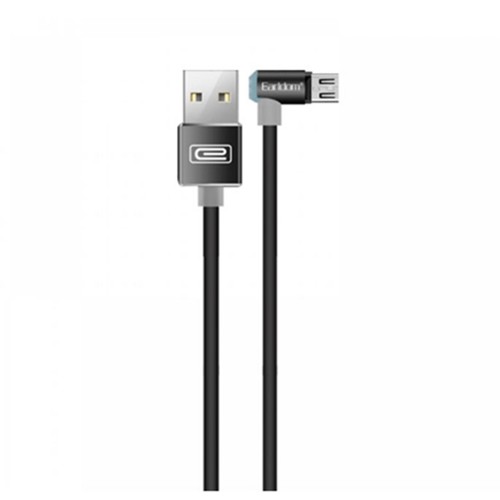 Кабель USB - микро USB Earldom EC-020, 1.0м, 2.4A, цвет: чёрный