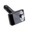 FM-трансмиттер FM-582 BT, Bluetooth, серый, тёмный - удобство в дороге
