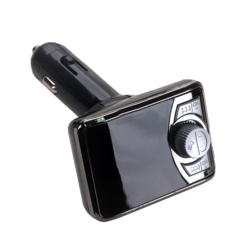 FM-трансмиттер FM-582 BT, Bluetooth, серый, тёмный - удобство в дороге
