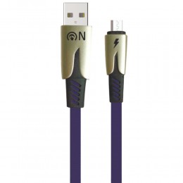 Кабель USB - микро USB FaisON FS-K-1035 Need, 1.0м, 2.1A, цвет: синий