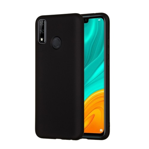 Чехол силиконовый без бренда для HUAWEI Y8S, Silicon Case Full, тонкий, непрозрачный, матовый, цвет: чёрный, без логотипа