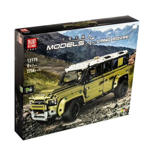 Конструктор MOULD KING 13175: Внедорожник, 2758 деталей, зелёный
