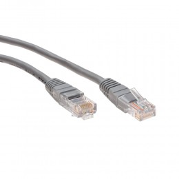 Кабель RJ45(m) - RJ45(m) TELECOM NA102, 2.0м, цвет: серый