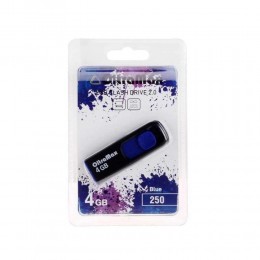 Флеш-накопитель 4Gb OltraMax 250, USB 2.0, пластик, синий