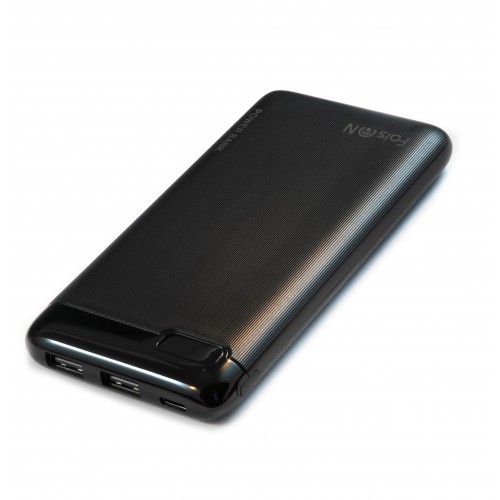 Аккумулятор внешний FaisON PB-10, Swift, 10000mAh, цвет: чёрный