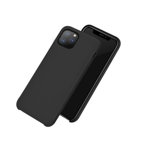 Чехол силиконовый HOCO для APPLE iPhone 12 Mini, Pure Series Case , цвет: чёрный