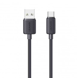 Кабель USB - Type-C Usams US-SJ698 KY Series, 3,0м, 3,0А, цвет: чёрный