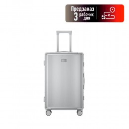 Чемодан XIAOMI, Metal Luggage, 24,0", 65 л., цвет: серебряный
