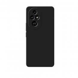 Накладка задняя без бренда для HUAWEI HONOR 200 Lite, Soft Touch, 2 mm, цвет: чёрный
