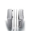 Чемодан XIAOMI Metal Luggage 24", 65 л, серебряный цвет
